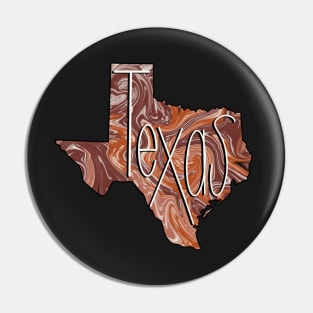 Customizable Texas Home Pin