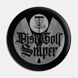 Disc Golf Sniper Classic BW Pin