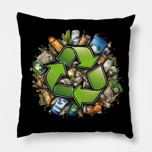 Recycle Waste Pillow