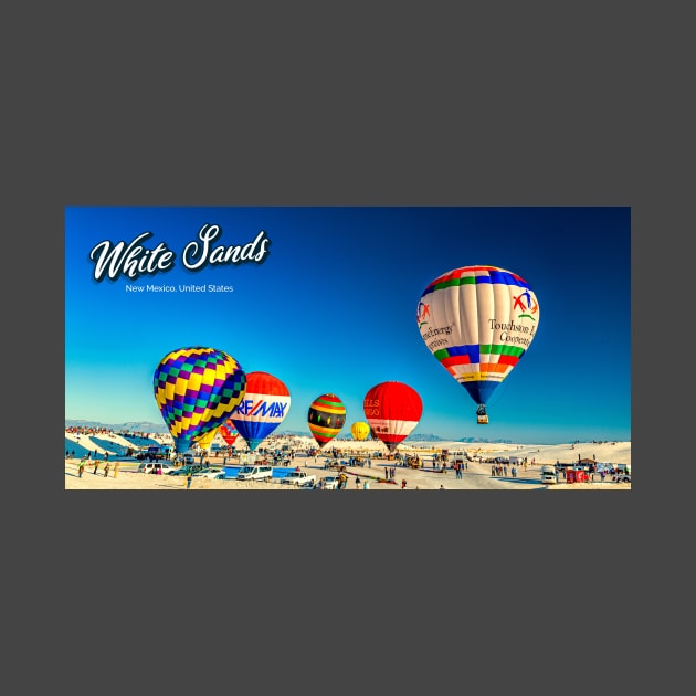 White Sands Hot Air Balloon Invitational by Gestalt Imagery