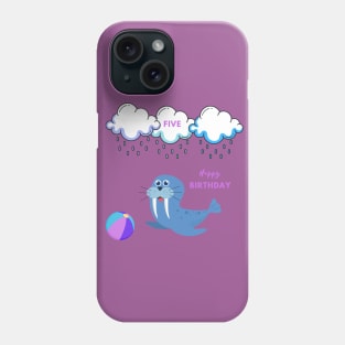 5th birthday Phone Case