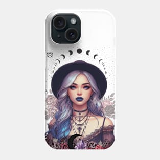 Bohemian Charm Girl Phone Case