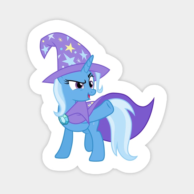The Great and Powerful Trixie Magnet by CloudyGlow