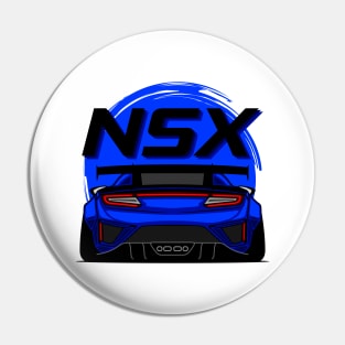 Blue NSX Rear JDM Pin