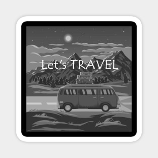 Let's TRAVEL Magnet