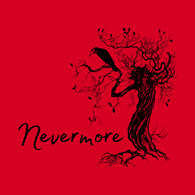 Quote the Raven .... Nevermore by TeaShirts