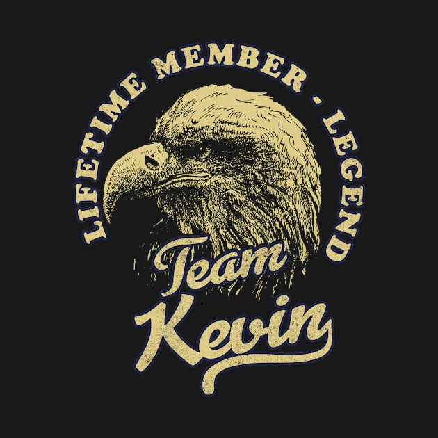 Kevin Name - Lifetime Member Legend - Eagle by Stacy Peters Art