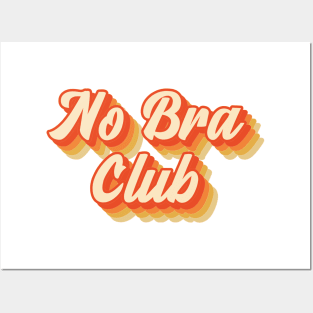 NO BRA CLUB posters & Art Prints de Skill Murray