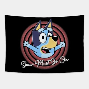 bluey vintage Tapestry