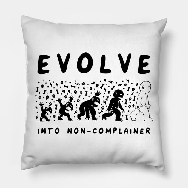 Evolve Pillow by RaminNazer