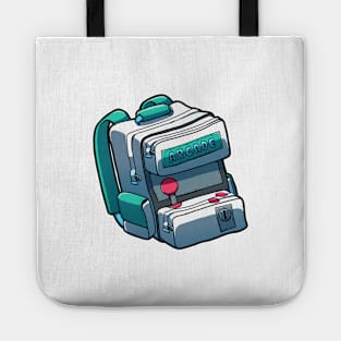 STICKER GAME BAG ARCADE MACHINE Tote