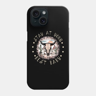 Stay At Your Best Baby Cactus Leopard Bull Phone Case