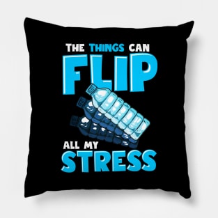 Womens This Thing Can Flip | Flip Master | Water Bottle Flipping Pillow