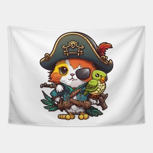 Pirate Cat Tapestry