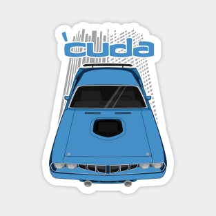 Plymouth Barracuda 1971 - Blue Magnet