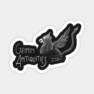 Griffin Antiquities (White) Magnet