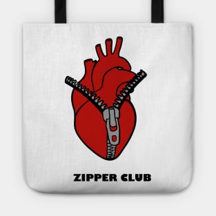 Zipper heart Tote