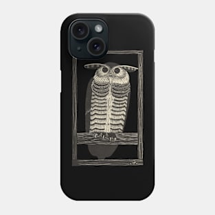 Horned Owl Barn Owl Cute Owl Owl Artwork Owl Art Phone Case