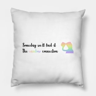 rainbow connection song lyrics Pillow