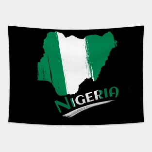 Nigeria T shirt Tapestry