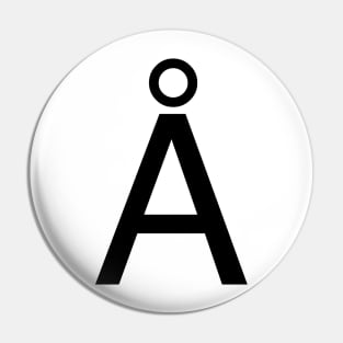 Helvetica Å Pin