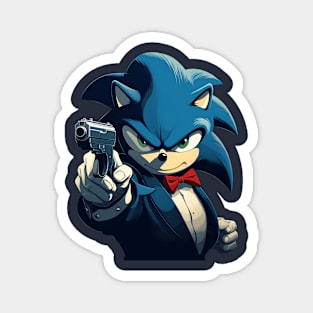 sonic the gangster Magnet