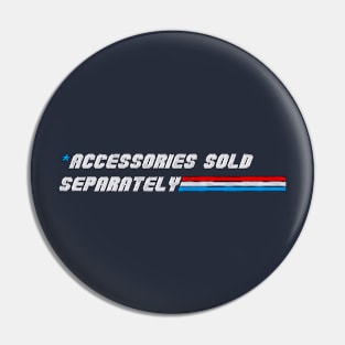 Sold Separately- Joe (Chrome) Pin