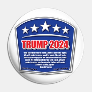 Trump 2024 Pin