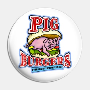 Pig Burgers Pin