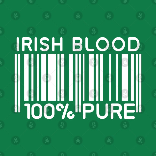 Irish Blood [white on green] by FK-UK