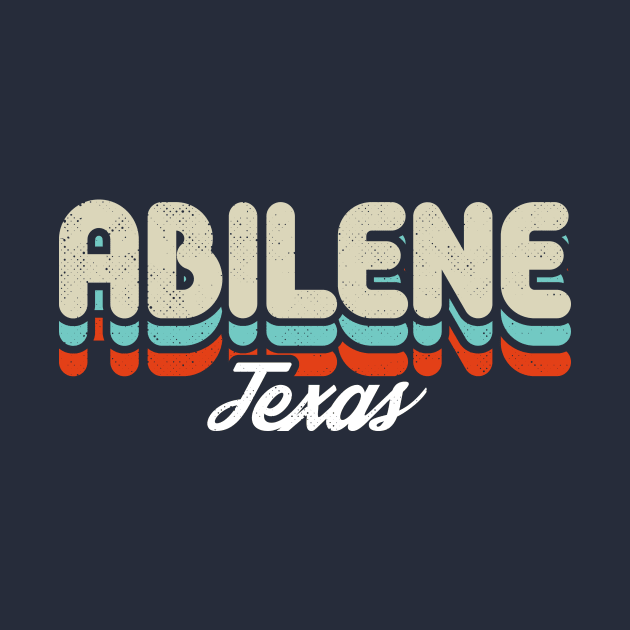 Retro Abilene Texas by rojakdesigns