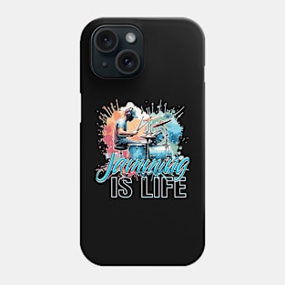 Drumming Passion: Jamming IS LIFE Phone Case