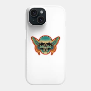 Butterfly skull Phone Case