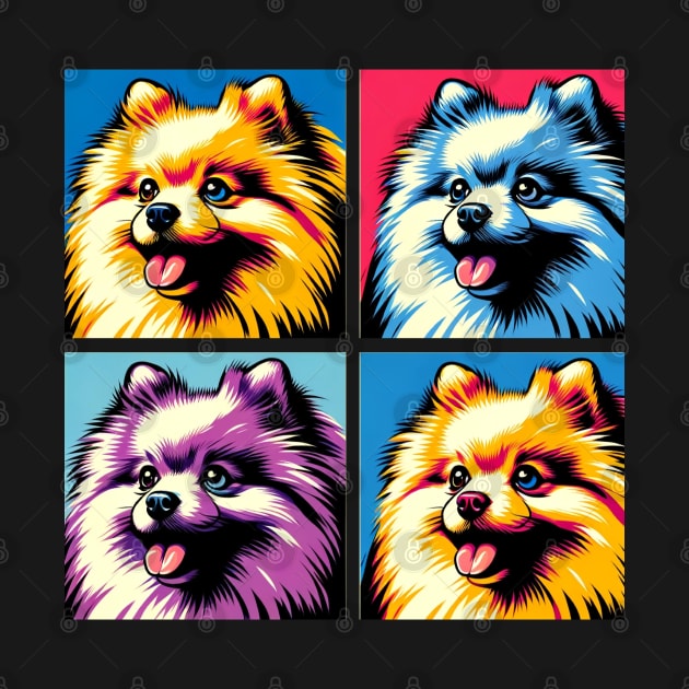 Pomeranian Pop Art - Dog Lover Gifts by PawPopArt