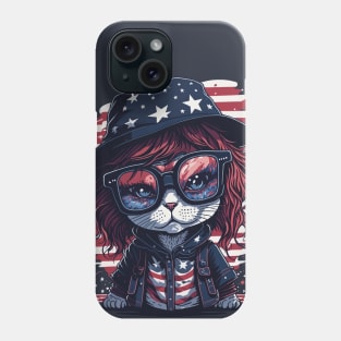 Patriotic Cat Phone Case