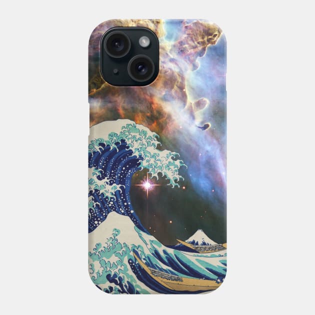 The Great Wave - Hokusai - Galaxy Phone Case by creativewrld