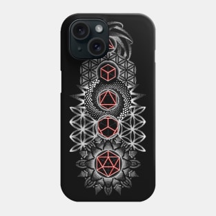 Geometric elements design Phone Case