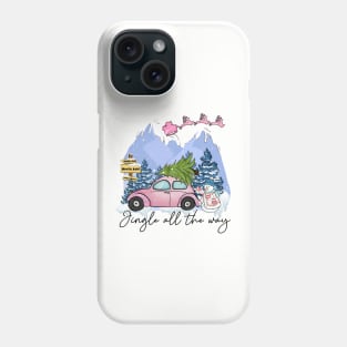 Cute and Pink Christmas Phone Case