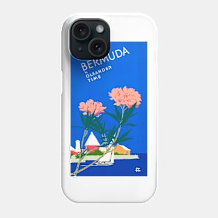 Bermuda In Oleander Time 1952 Adolph Treidler Phone Case