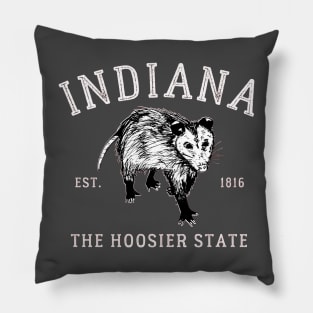 Indiana Opossum Pillow