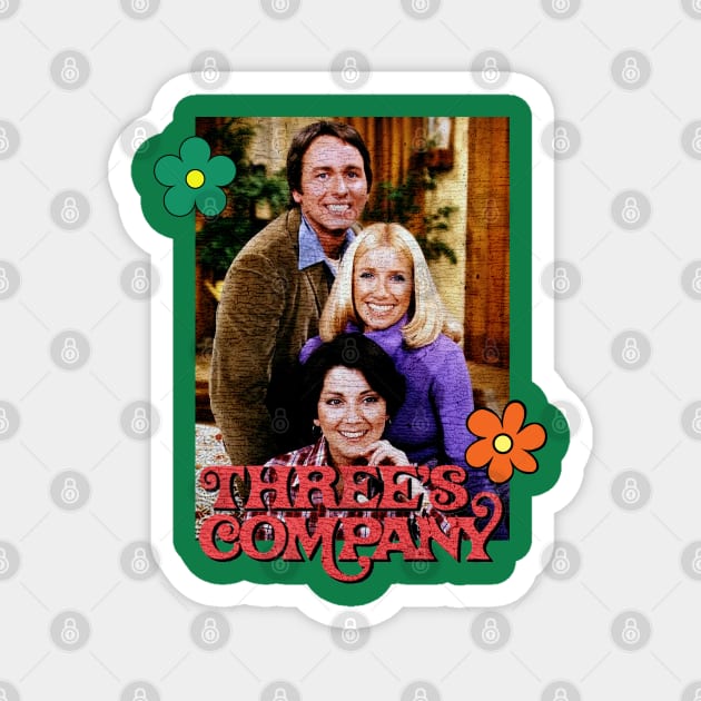 threes company Magnet by thatday123