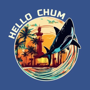 Hello Chum Shark Vintage T-Shirt