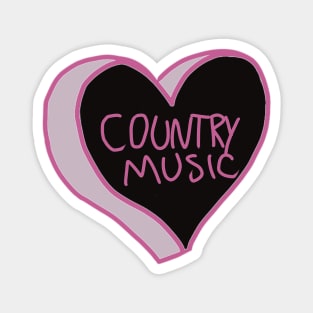 Country Music Lover Magnet