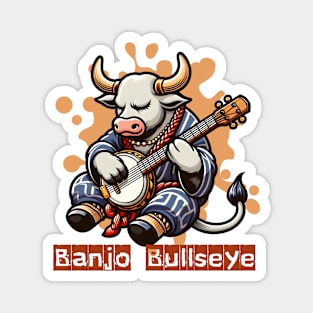 Banjo bull Magnet