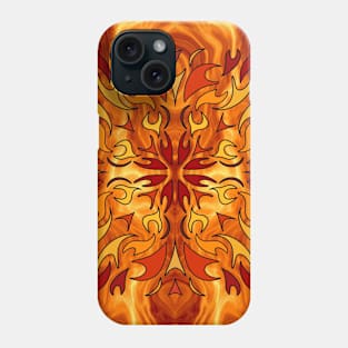 Fire Mandala Phone Case