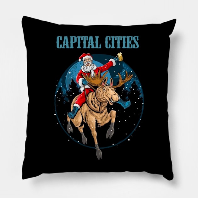 CAPITAL CITIES BAND XMAS Pillow by a.rialrizal