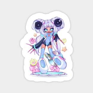 CYBER GALS MINI!! 02 Magnet