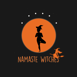 Namaste Witches Meditation T-Shirt