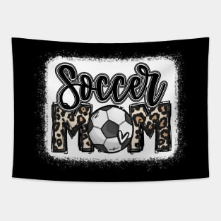 Soccer Mom Leopard Shirt Soccer Mom Tapestry