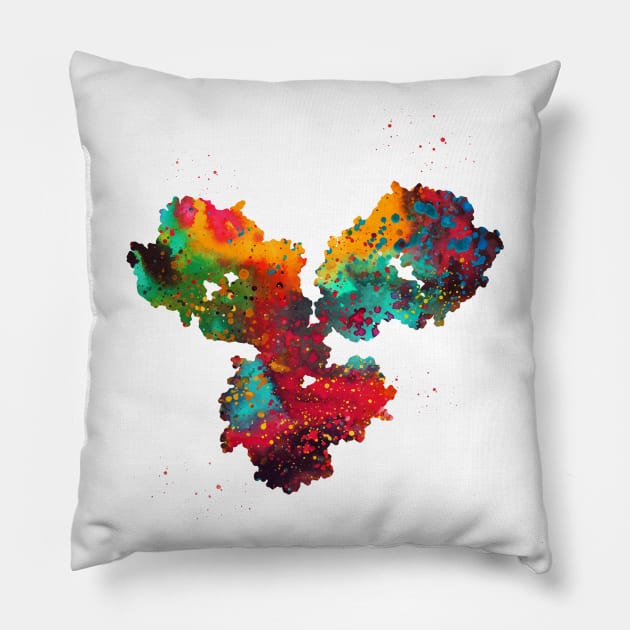 Antibody molecule Pillow by erzebeth